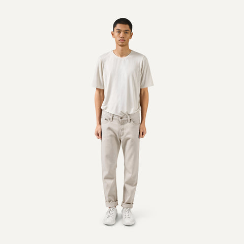 262 Basic Jeans, white