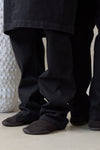 263 Wide Jeans, deep black