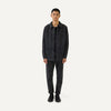 Nomen Nescio 320 Worker Denim Jacket washed black – model front view