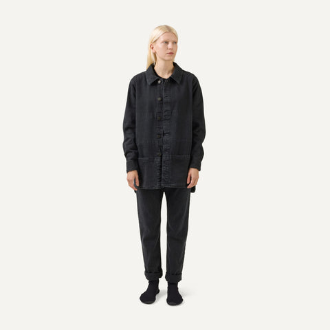 320 Worker Denim Jacket, washed black