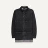 Nomen Nescio 320 Worker Denim Jacket washed black – flat lay front view
